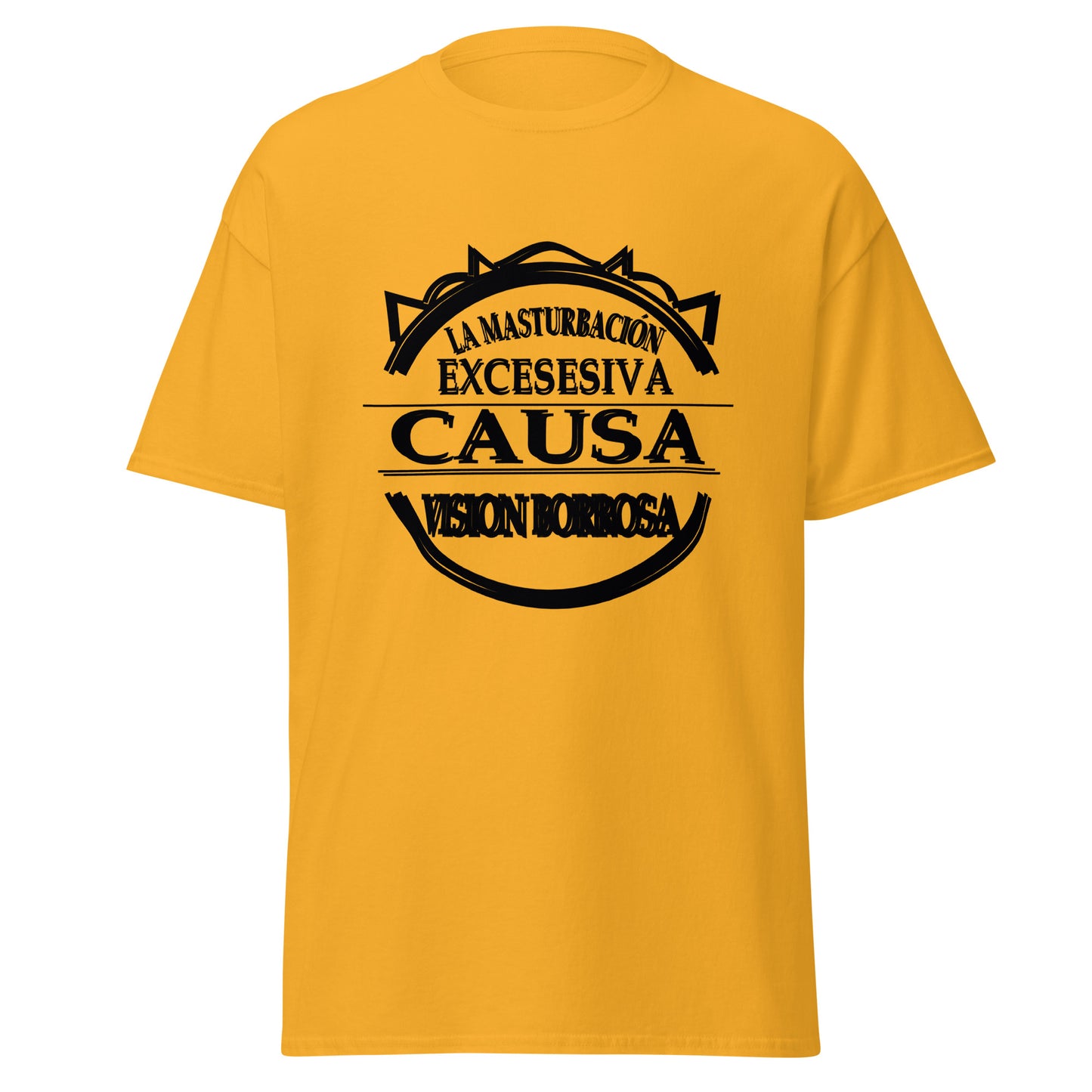 Men's classic tee masturbacion causa vision borrosa