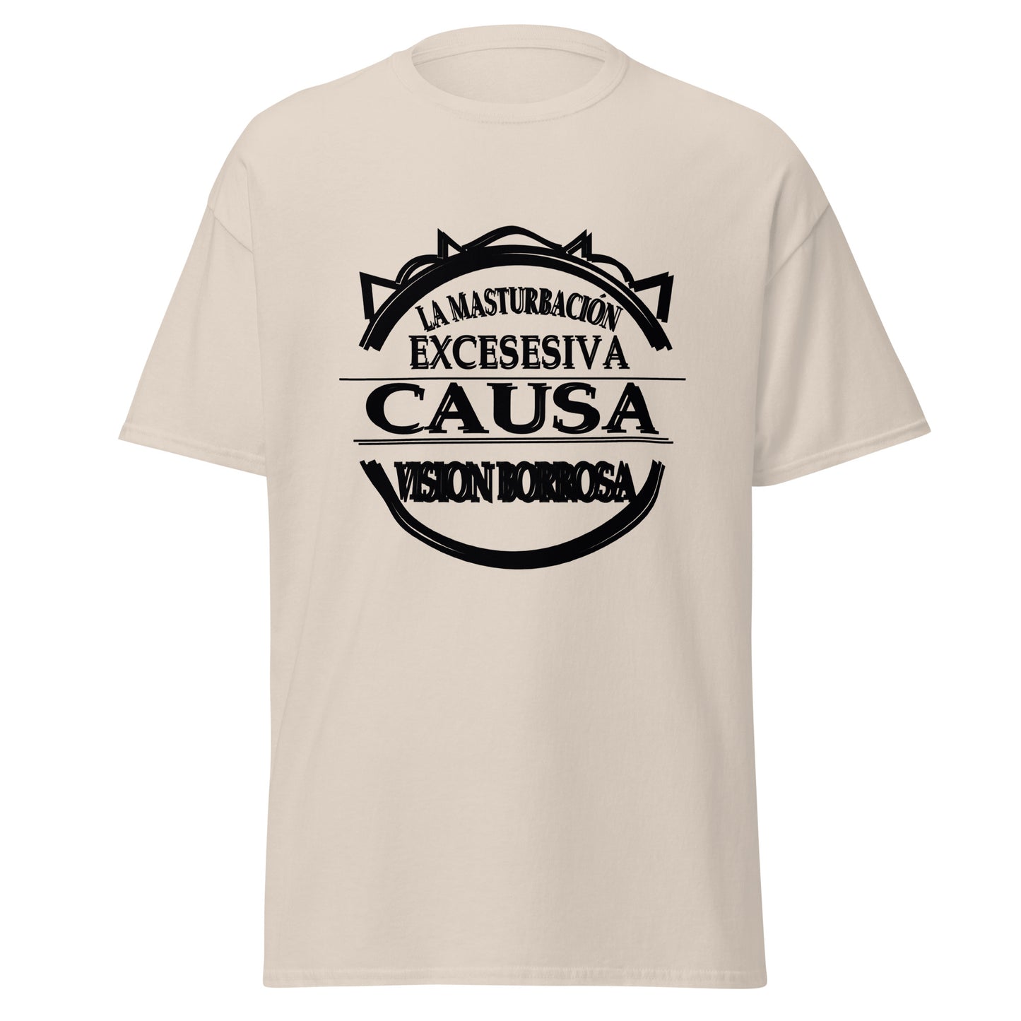 Men's classic tee masturbacion causa vision borrosa