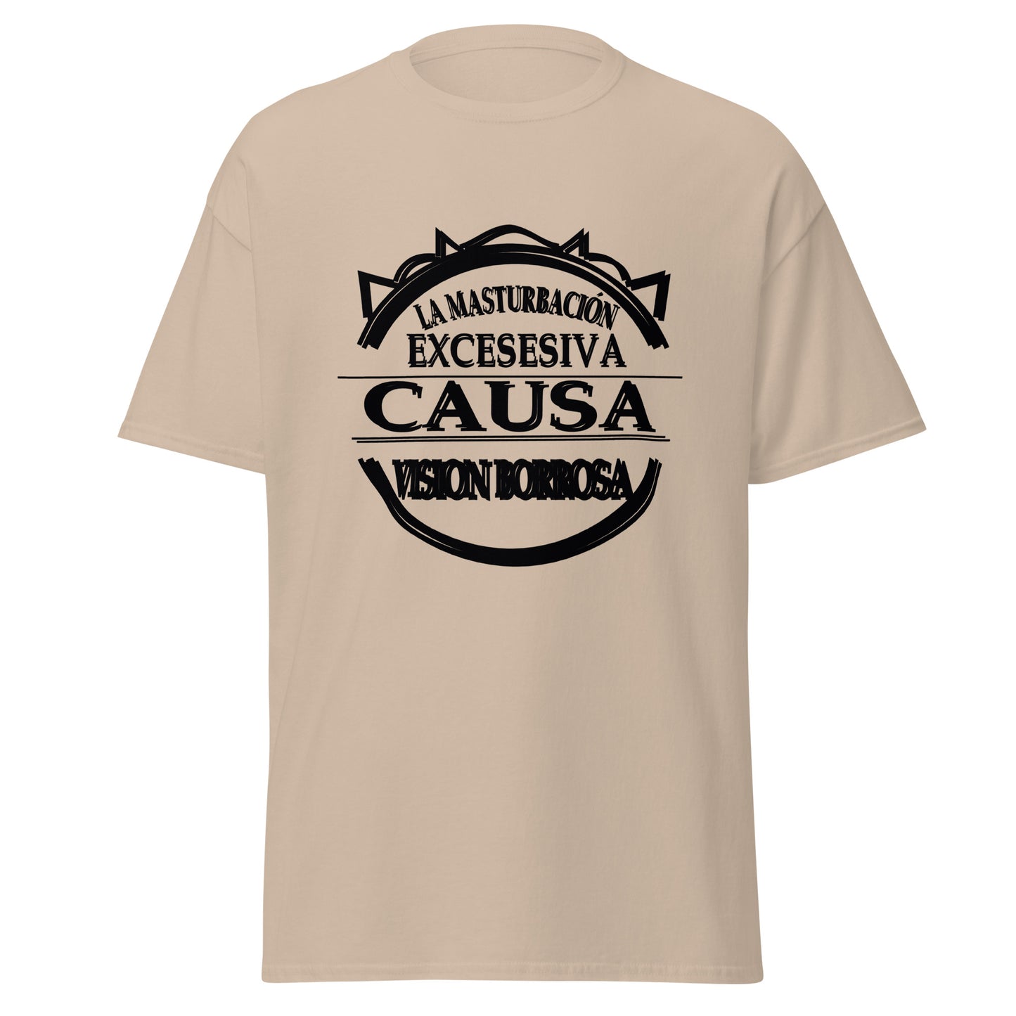 Men's classic tee masturbacion causa vision borrosa