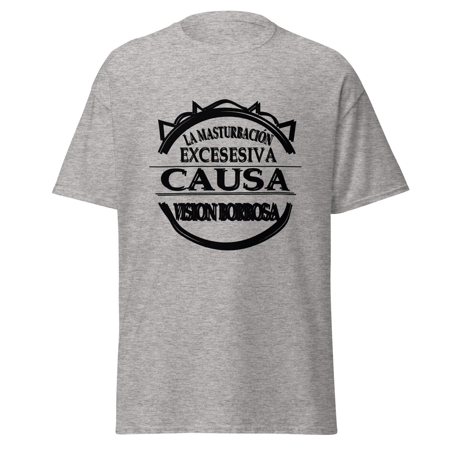 Men's classic tee masturbacion causa vision borrosa