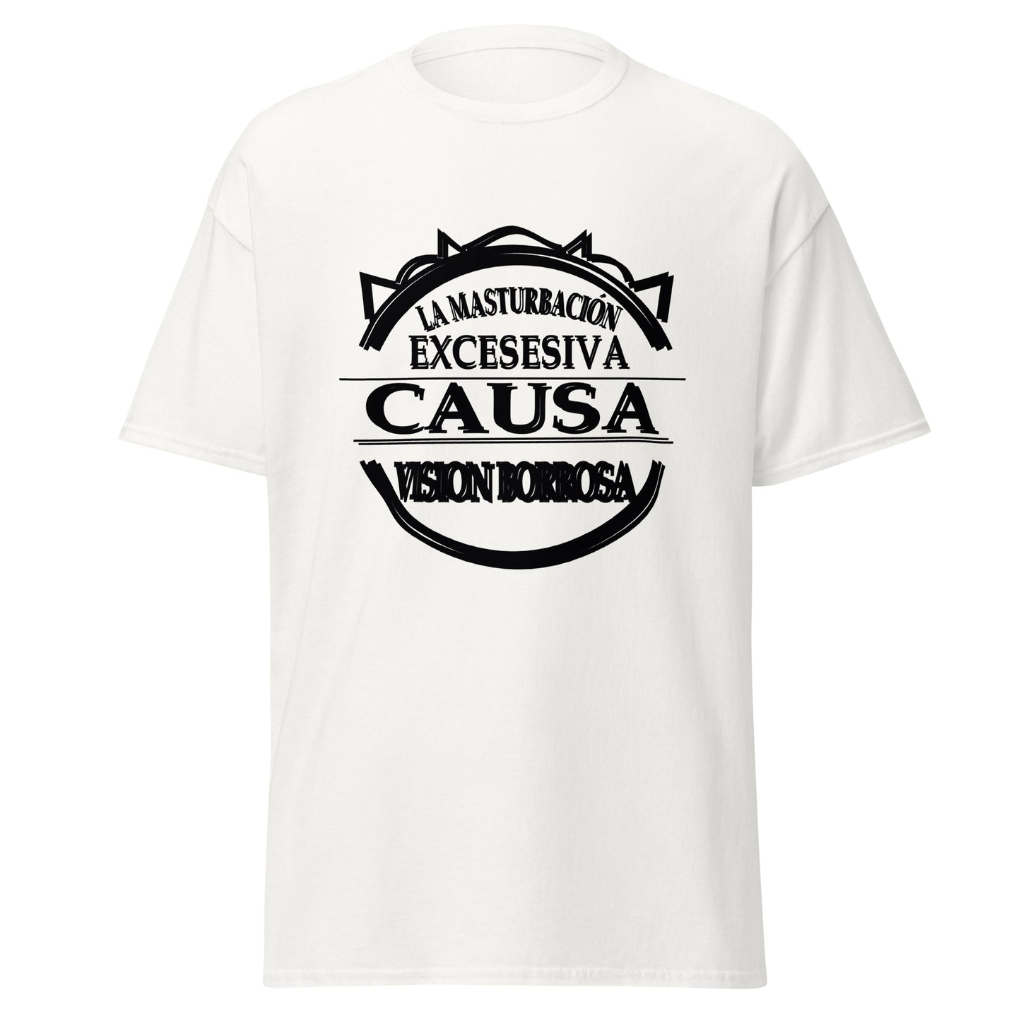 Men's classic tee masturbacion causa vision borrosa