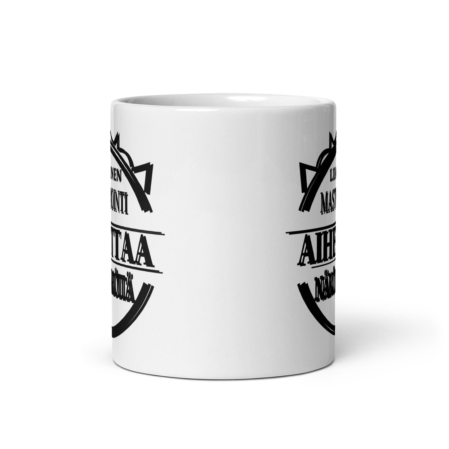 White glossy mug liiallinen masturbointi aiheuttaa näköhäiriöitä