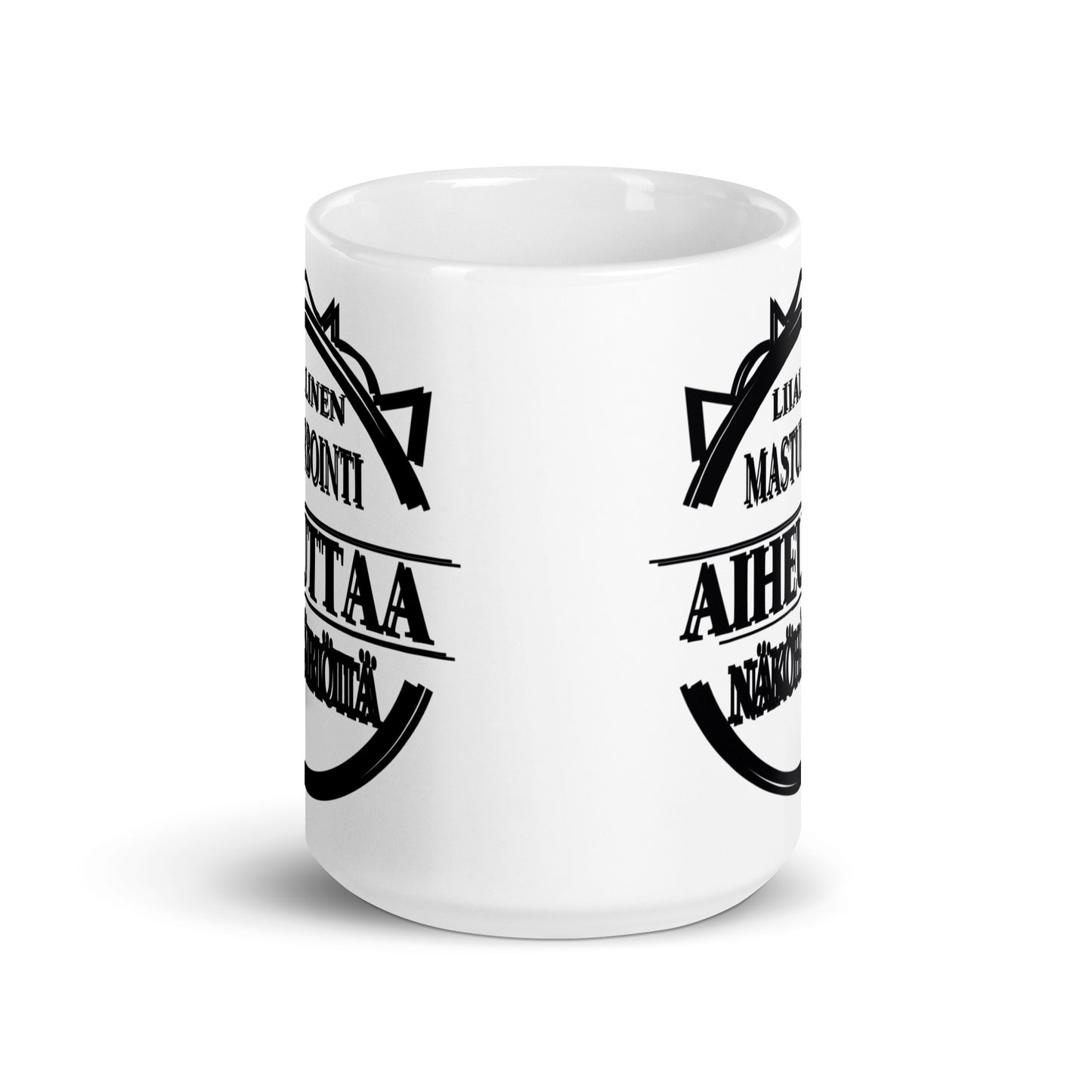 White glossy mug liiallinen masturbointi aiheuttaa näköhäiriöitä